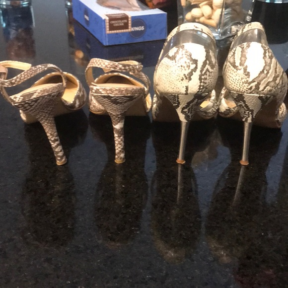 Heels open toe with bow - Picture 2 of 2